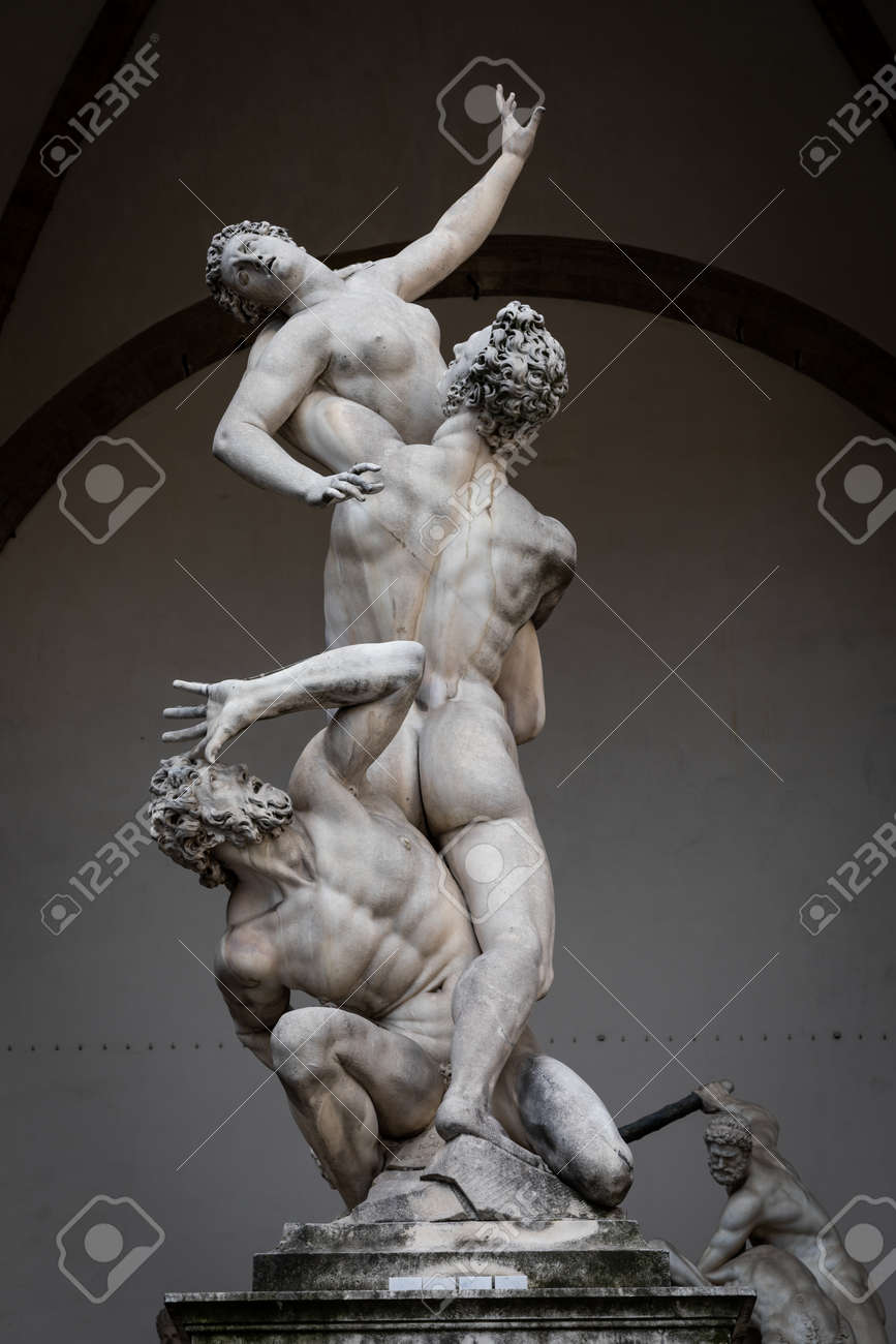 サビニの女たちの略奪の写真素材 [8559964] - PIXTA ジャンボローニャ