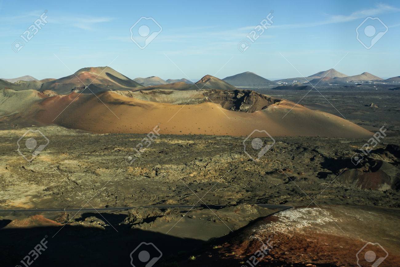 Mountains Of Fire Montanas Del Fuego Timanfaya National Park Stock Photo Picture And Royalty Free Image Image 26680205