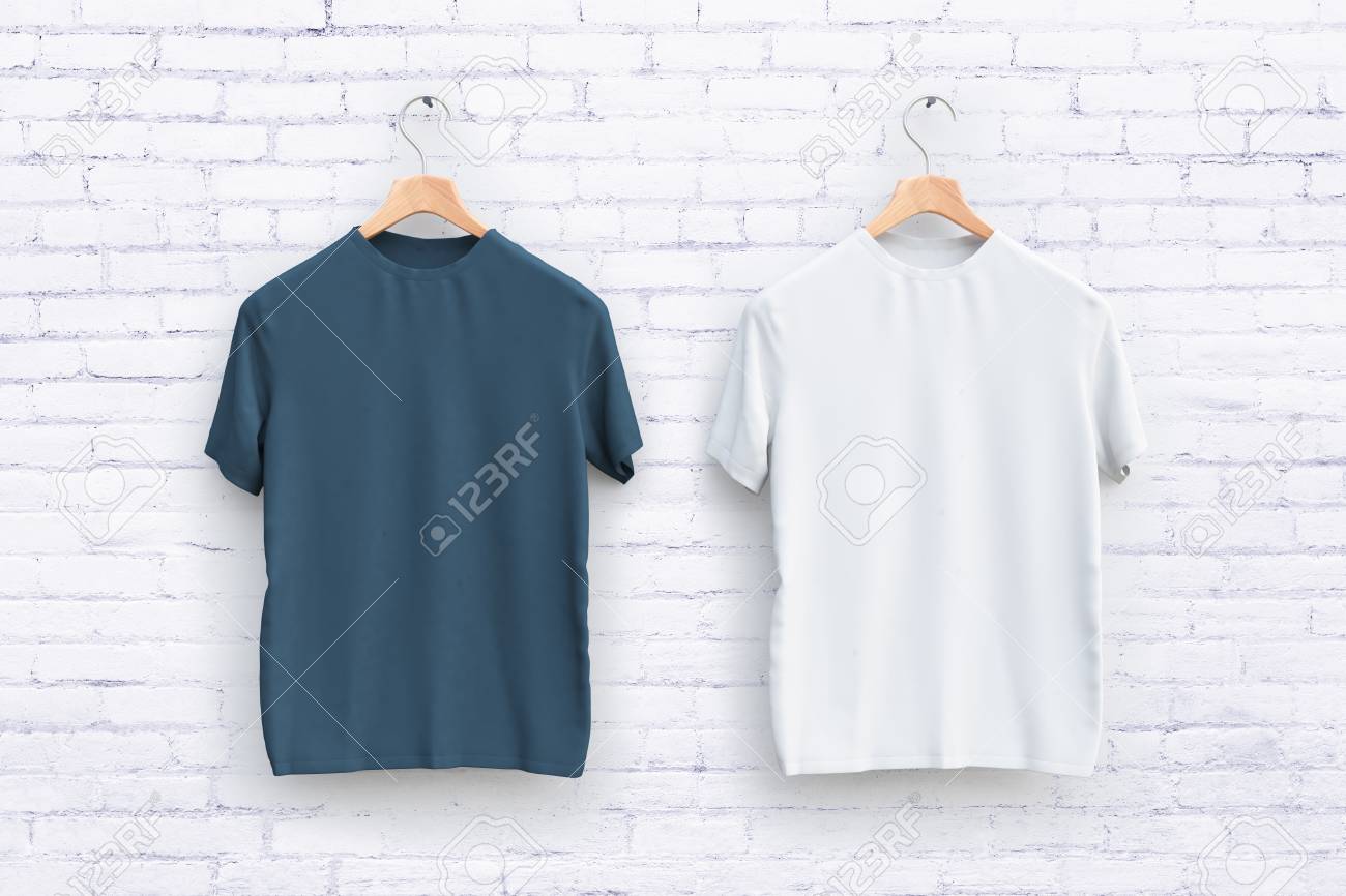 hanging t shirts