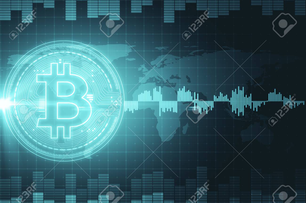 Creative Bitcoin Forex Bac!   kdrop Cryptocurrency And Finance Concept - 