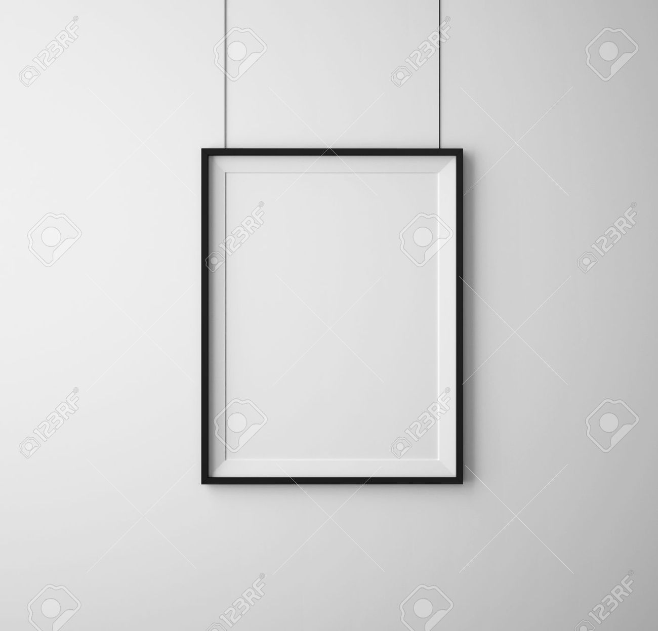 White Wall Frames black frames on white wall stock photo, picture and royalty free White Wall Frames black frames on white wall stock photo, picture and royalty free