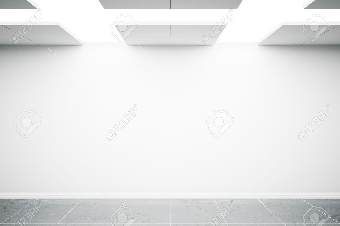 Download Empty White Interior Design With Grey Pattern On Ceiling And Stock Photo Picture And Royalty Free Image Image 63390876 PSD Mockup Templates