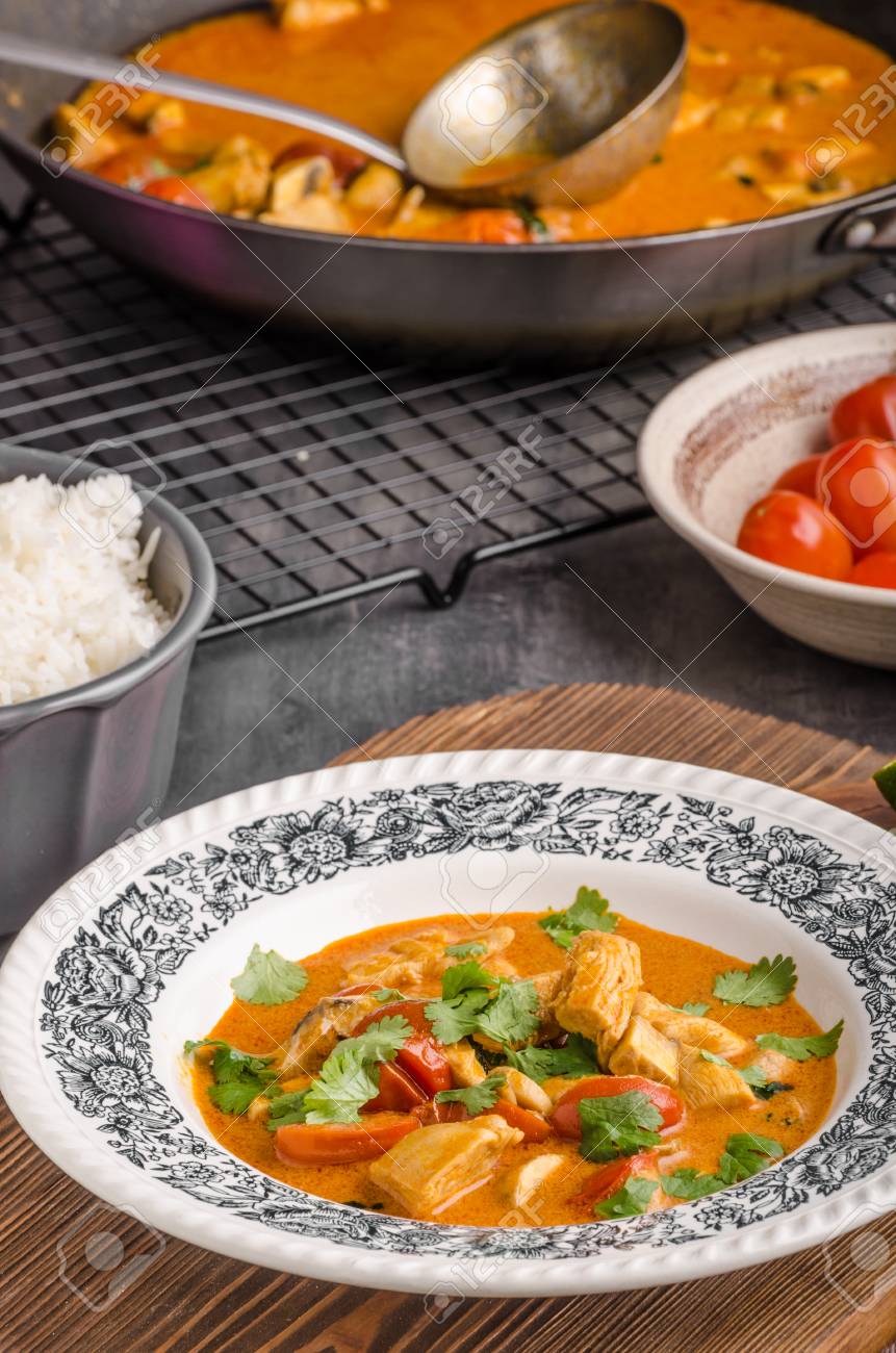Pollo al Curry con Verduras Pollo al Curry con Verduras
