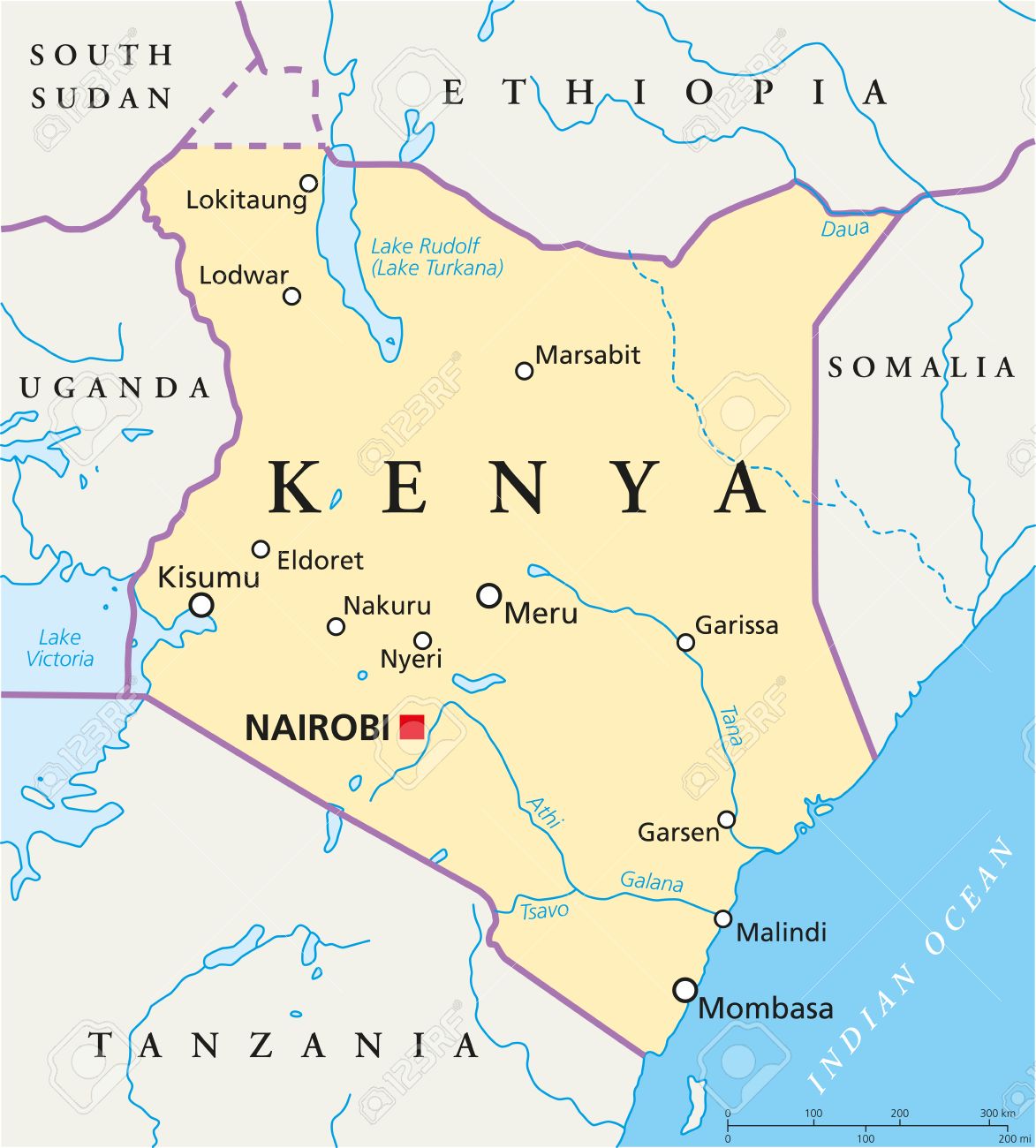 kenia mapa politico Kenia Mapa Político Con Capital, Nairobi, Las Fronteras Nacionales kenia mapa politico Kenia Mapa Político Con Capital, Nairobi, Las Fronteras Nacionales