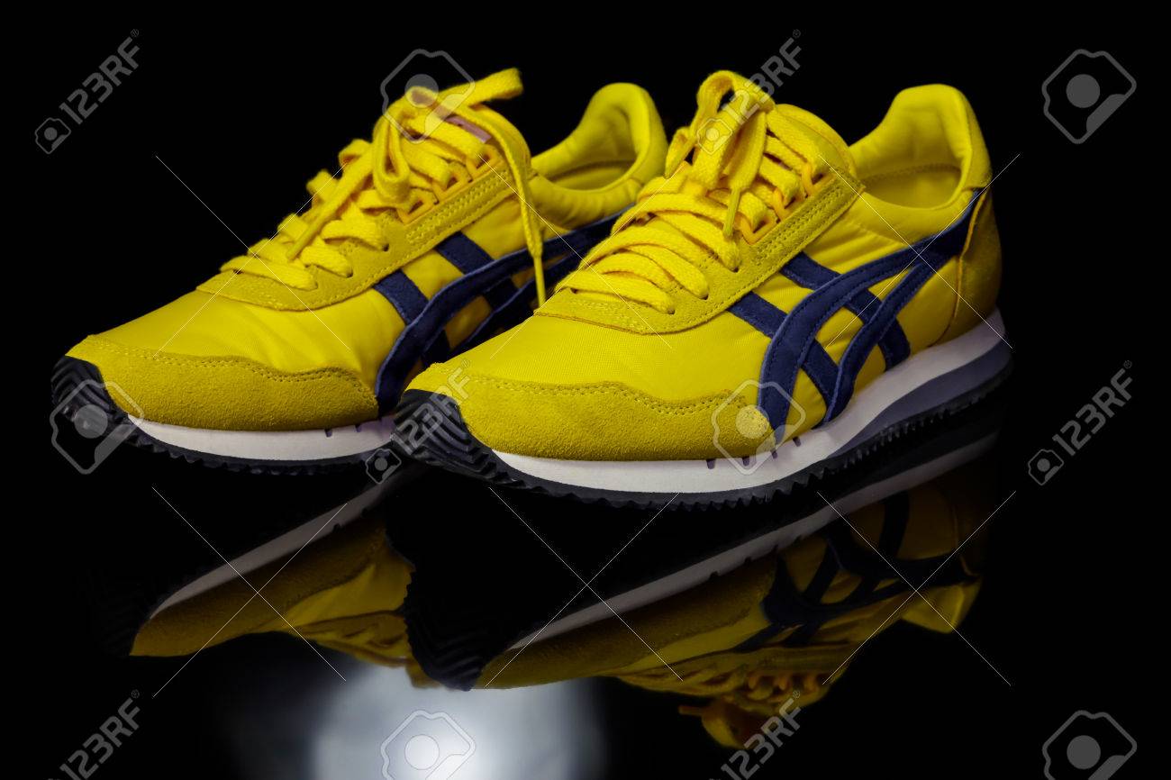 Onitsuka tiger sales dualio jaune