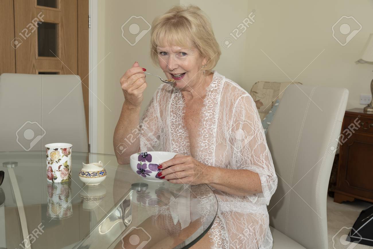 Mature in see through