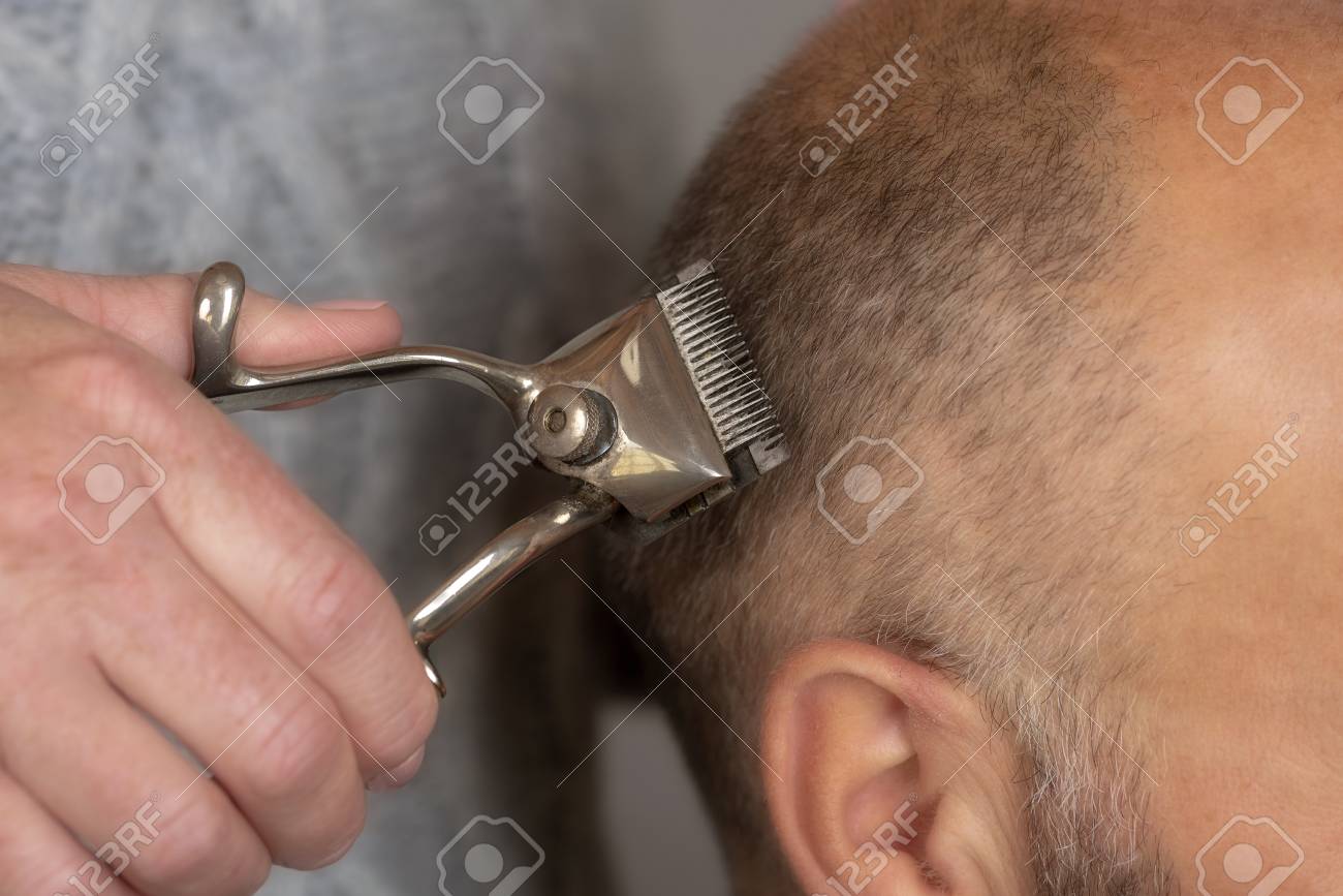 antique barber clippers