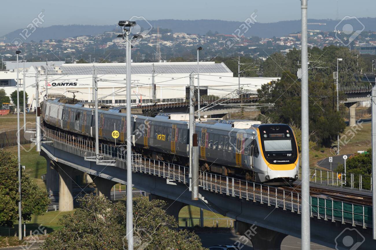 Brisbane Australia July 31 2019 The Translink Train Carries Stock Photo Picture And Royalty Free Image Image 133264463