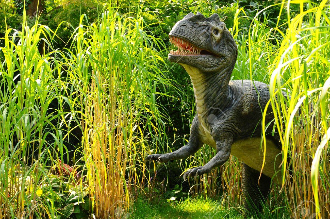 長い草から新興アロサウルス恐竜のアニメーション モデル の写真素材 画像素材 Image 長い草から新興アロサウルス恐竜のアニメーション モデル の写真素材 画像素材 Image