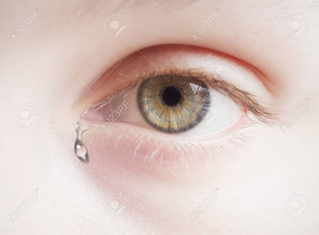 泣いている目 【簡単】女の子の涙目の書き方！うるうるした目の描き, image size:1300x959