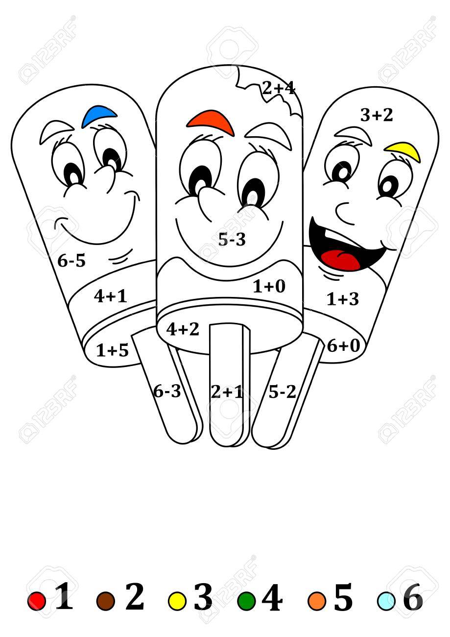 Calcular Los Y Añadir Color A La Imagen - Polos De Ilustraciones Svg, Vectoriales, Clip Vectorizado Libre De Image 51000170.