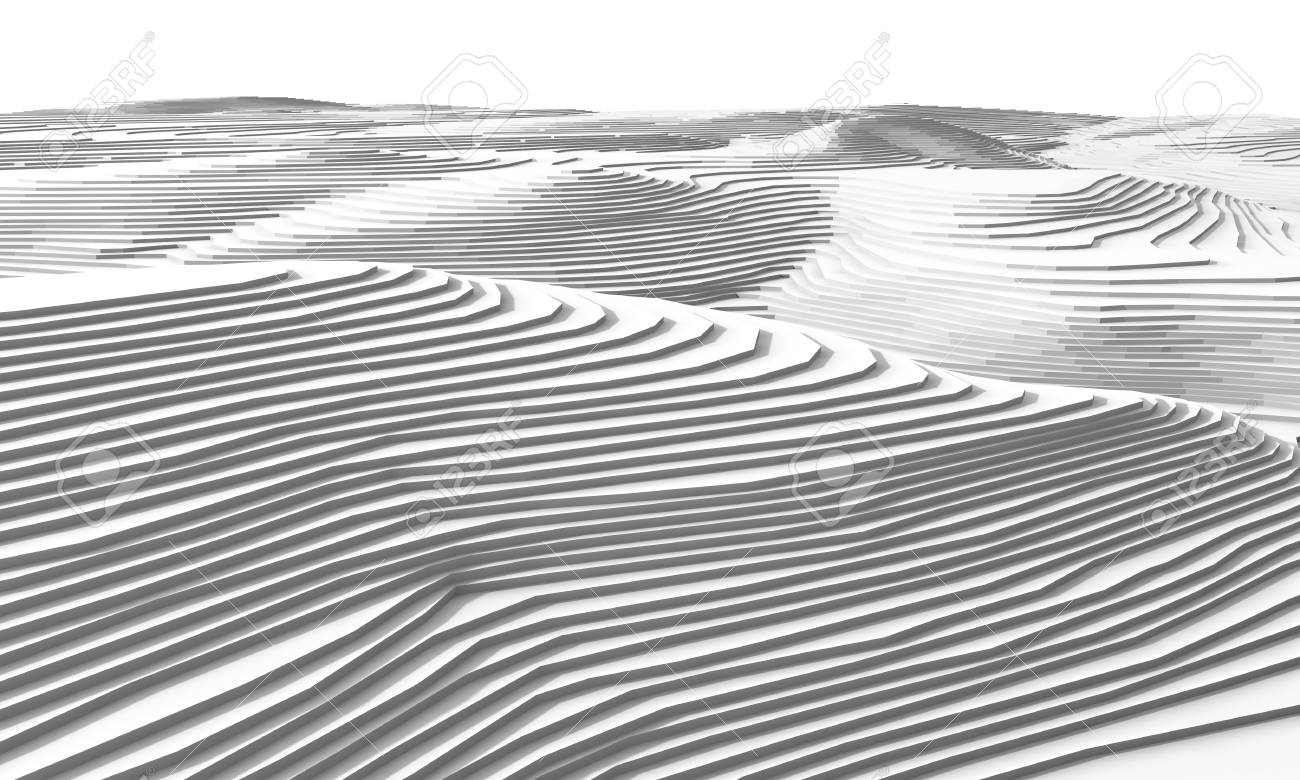 تصميم المناظر الطبيعية التي يتم إنشاؤها بواسطة الكمبيوتر