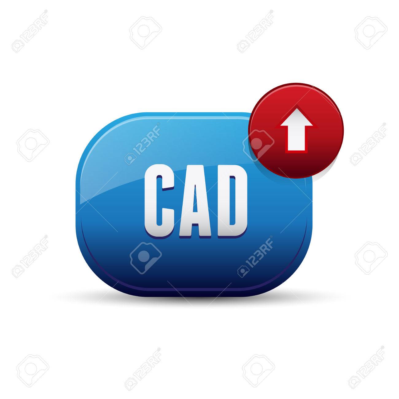 Cad 通貨カナダドルのイラスト素材 ベクタ Image