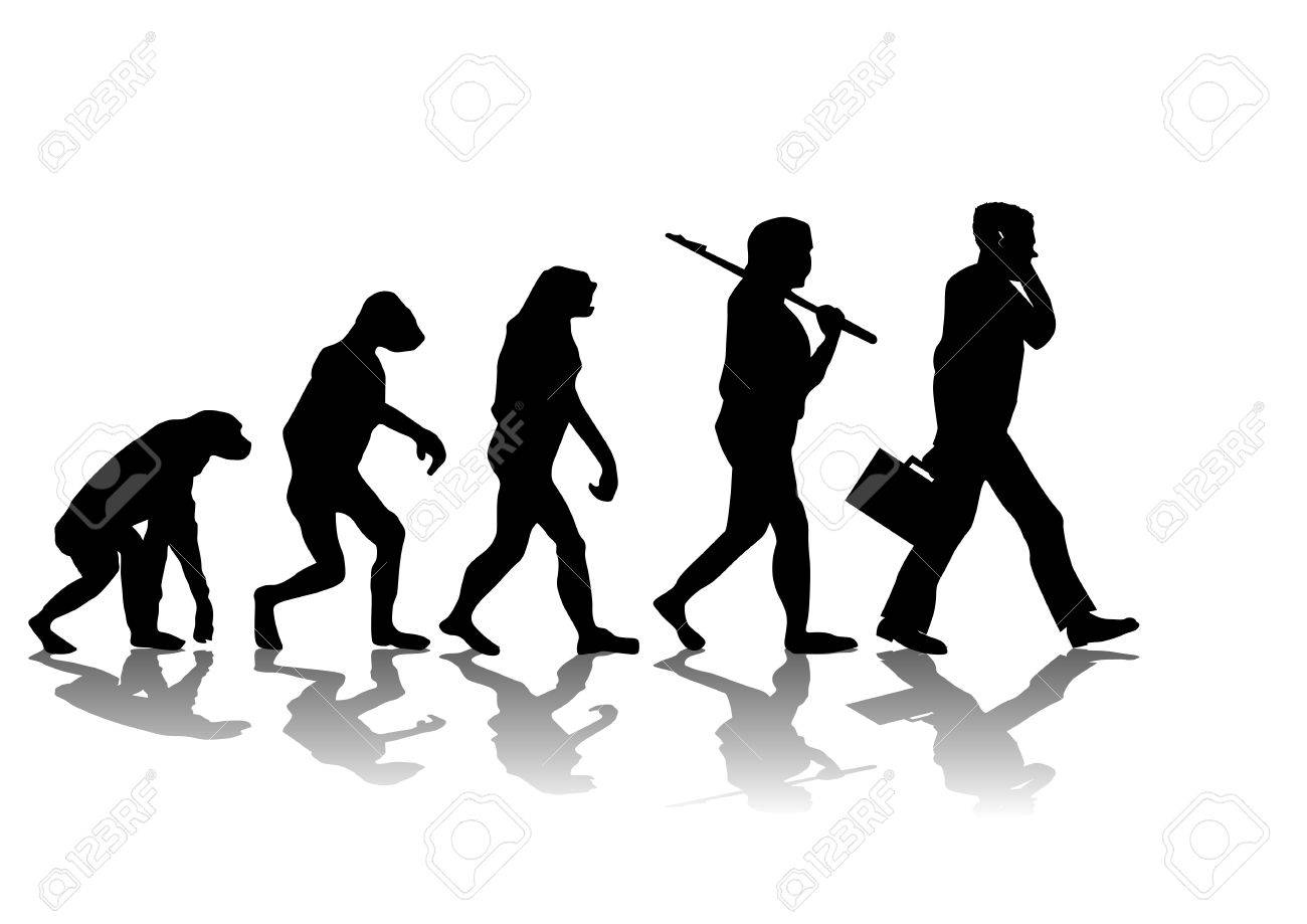 Abstract Vector Illustration Of Evolution Royalty Free Cliparts Vectors And Stock Illustration Image