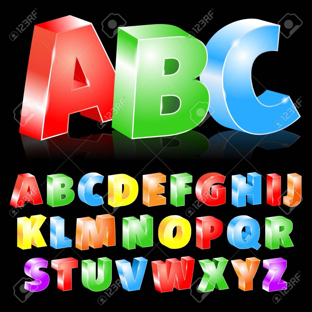 boxed letters font