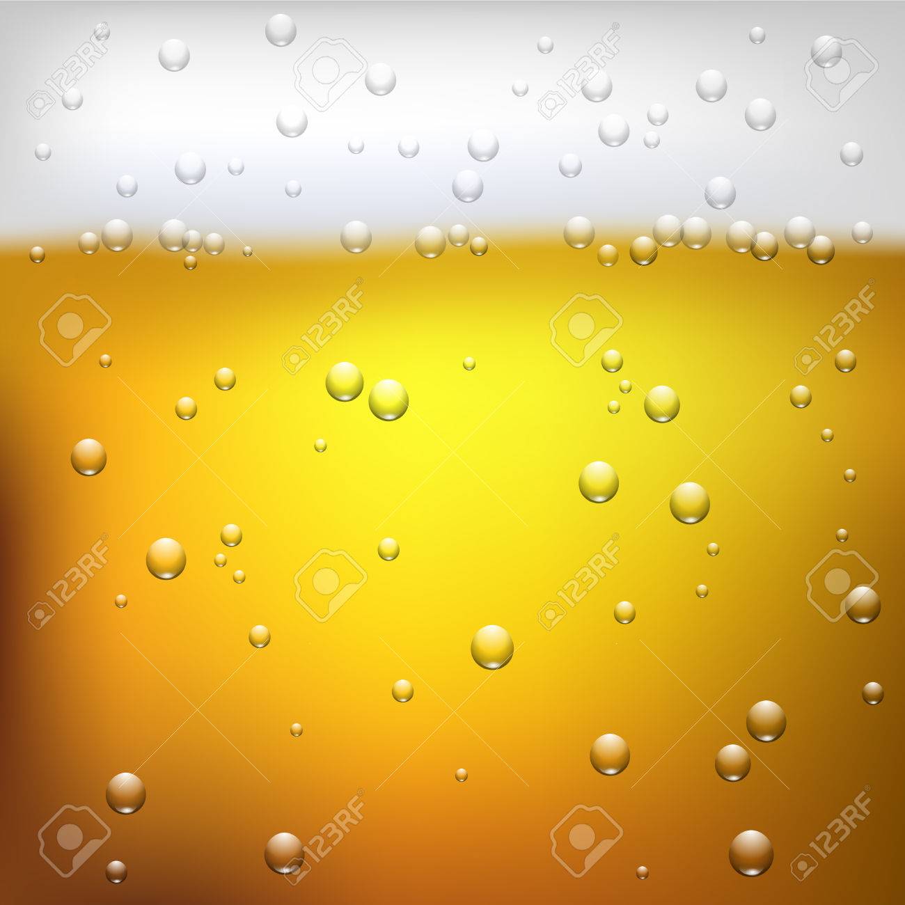ビール テクスチャのイラストをクローズ アップのイラスト素材 ベクタ Image