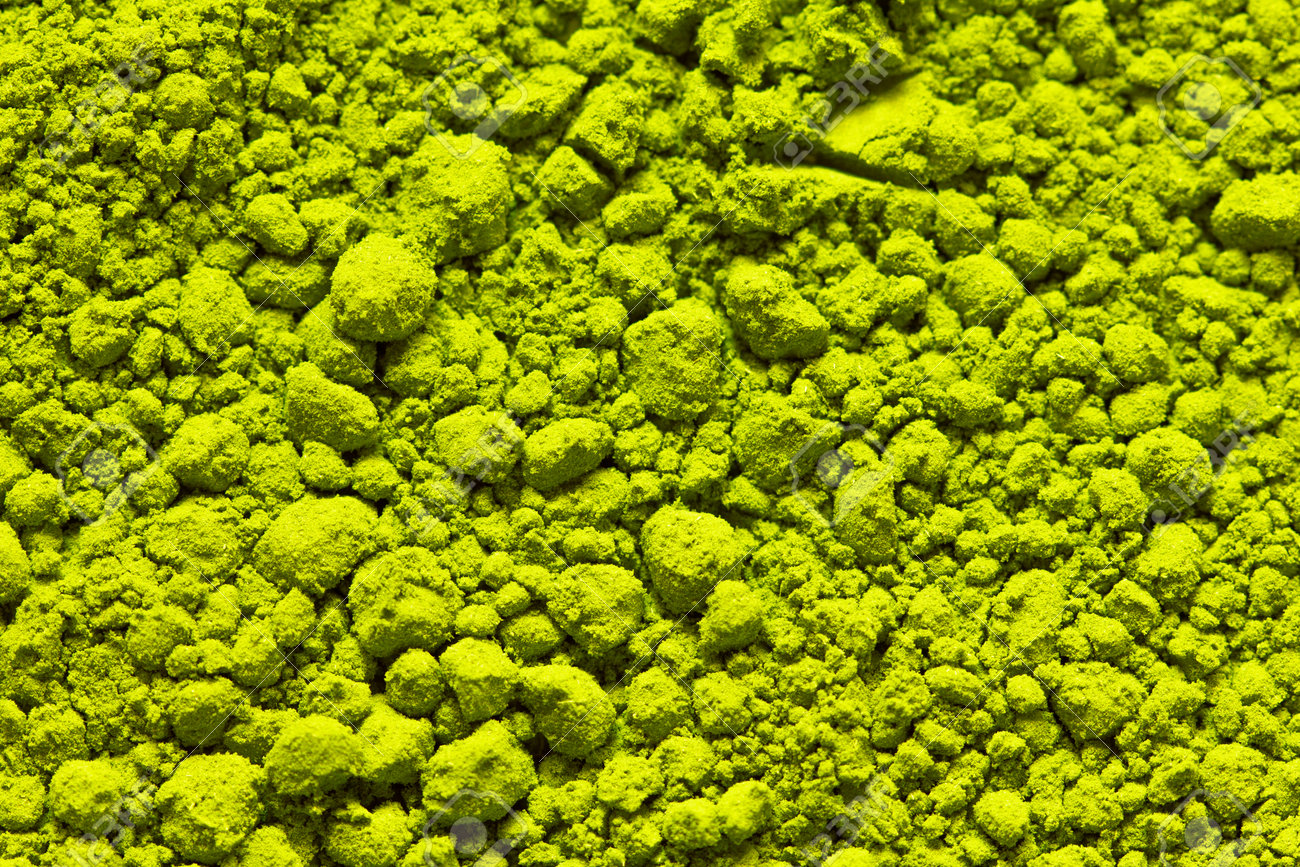 Powdered green tea matcha close-up. Texture of matcha tea macro background. Copy space. Top view. - 170430093 Powdered green tea matcha close-up. Texture of matcha tea macro background. Copy space. Top view. - 170430093