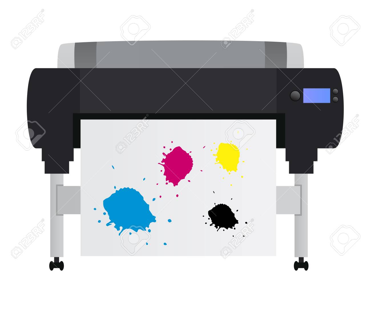 inkjet plotter printer
