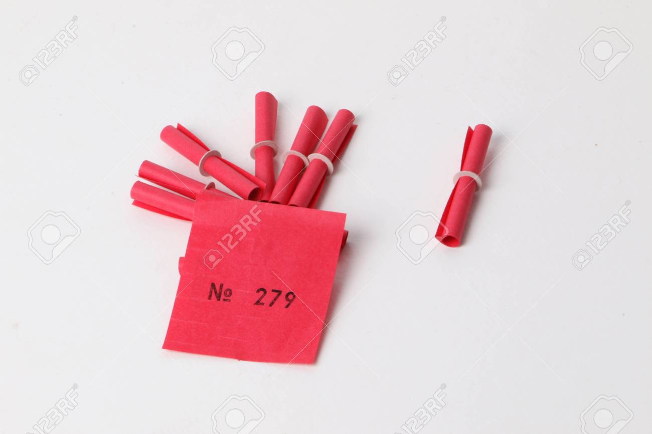 tombola tickets