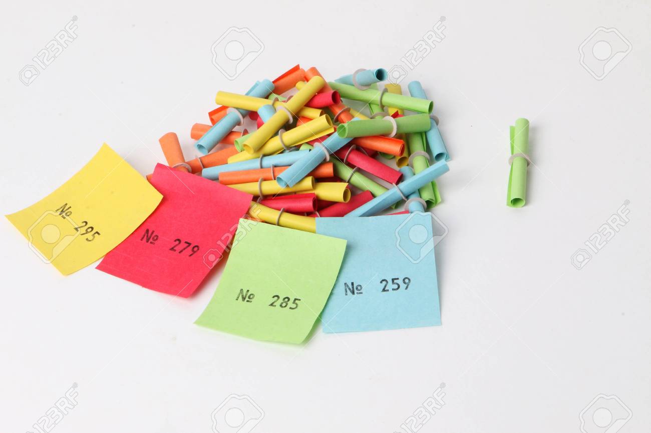 tombola tickets
