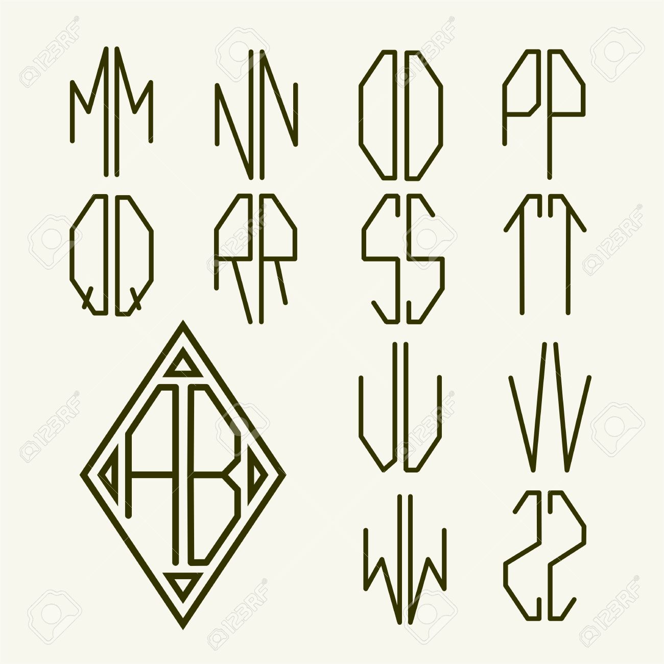 set 2 of templates