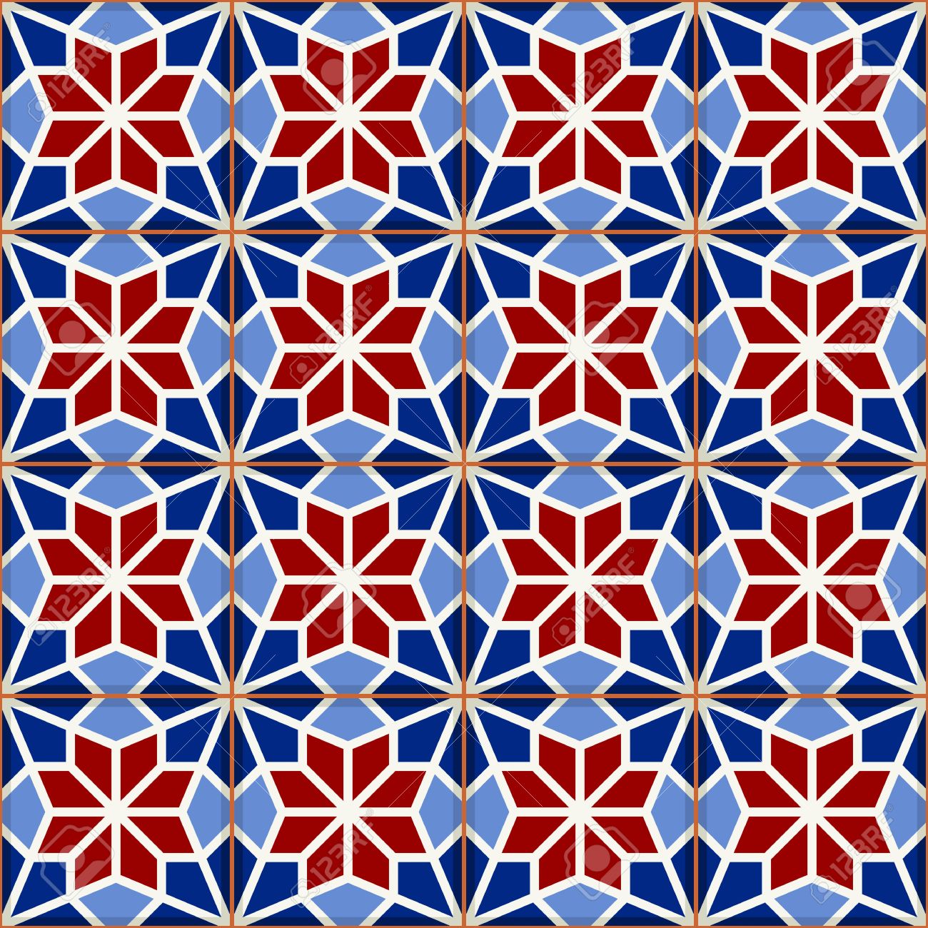 シームレスな幾何学模様の白いトルコ モロッコ ポルトガル タイル Azulejo アラビア語の飾り のイラスト素材 ベクタ Image シームレスな幾何学模様の白いトルコ モロッコ ポルトガル タイル Azulejo アラビア語の飾り のイラスト素材 ベクタ Image