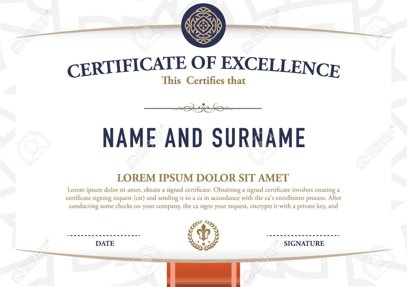 ce certificate template