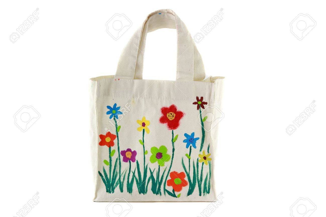 Cómo Decorar Bolsas De Tela Infantiles Personalizadas Como Pintar