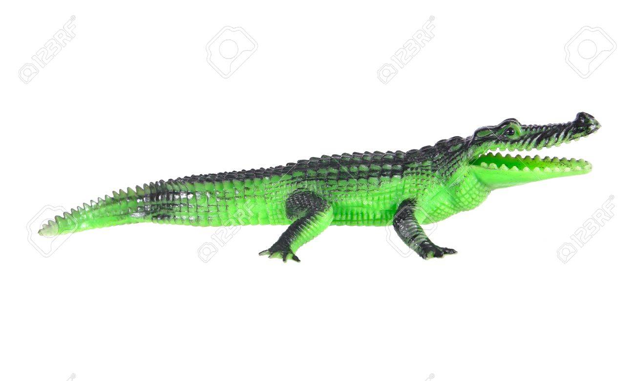 Jouet crocodile plastique Clearance