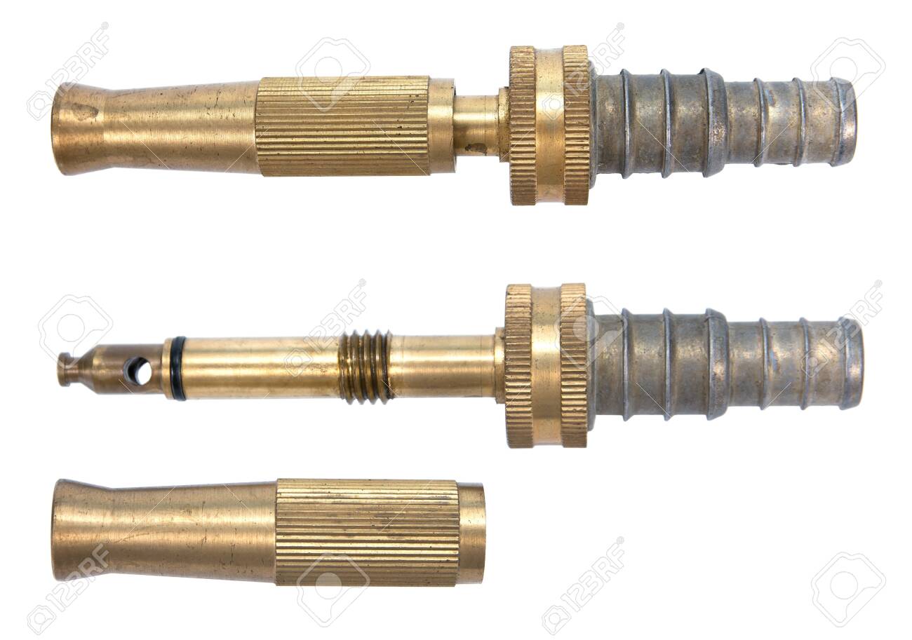 Vintage Metal Hose Nosel