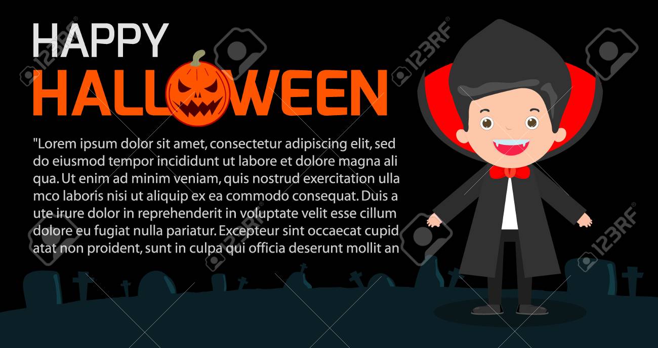 Happy Halloween Poster Party And Theme Design Background Stock Vector 63046896 Happy Halloween Poster Party And Theme Design Background Stock Vector 63046896