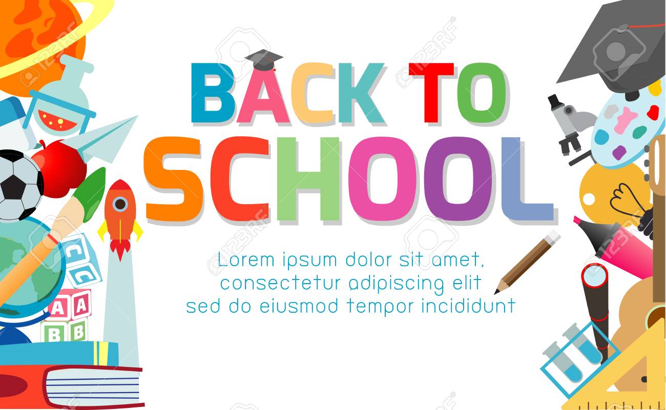 back to school banner background welcome back to school children welcome back to school banner
