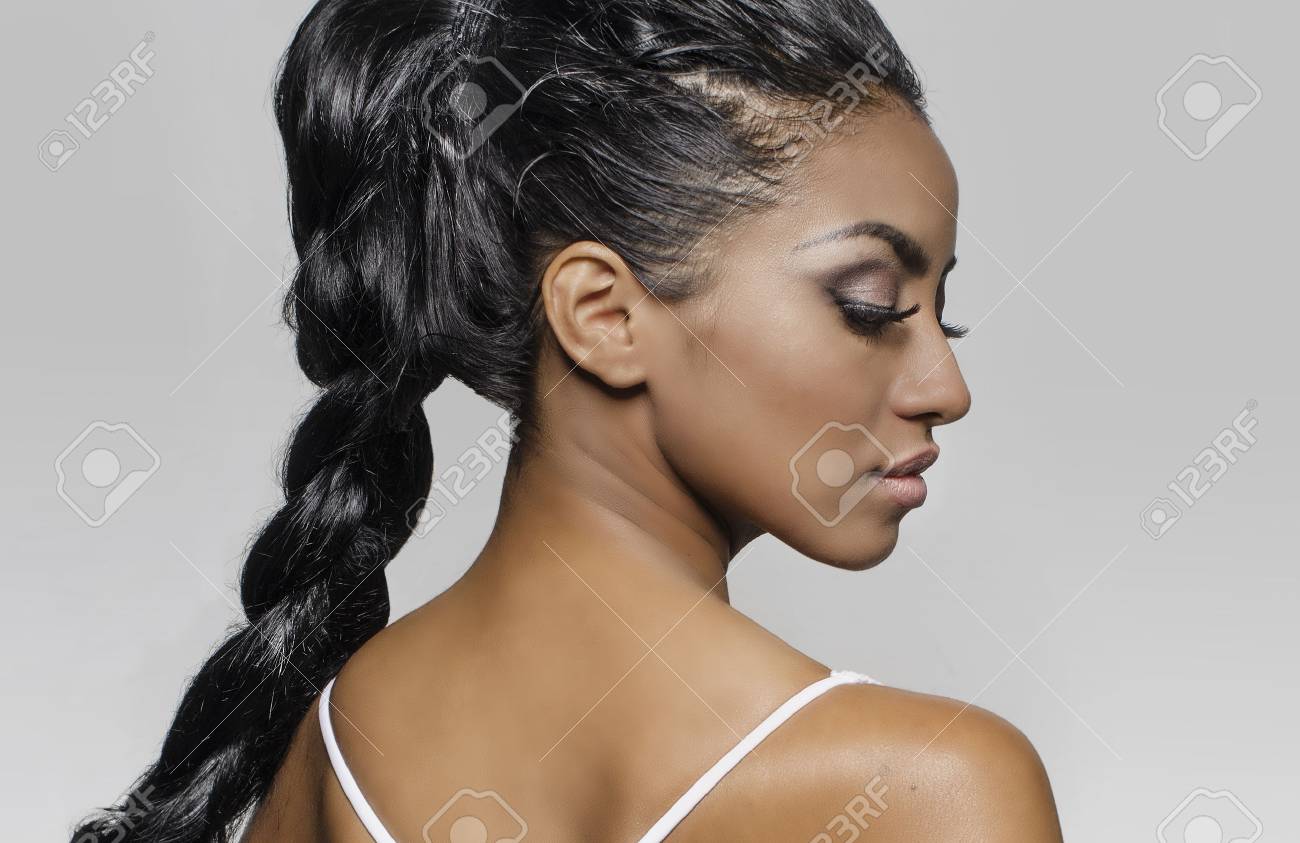 Woman Face Profile Stock Photos and Images - 123RF
