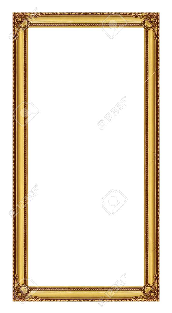 golden frame isolated on white background, with clipping path - 21432649 golden frame isolated on white background, with clipping path - 21432649