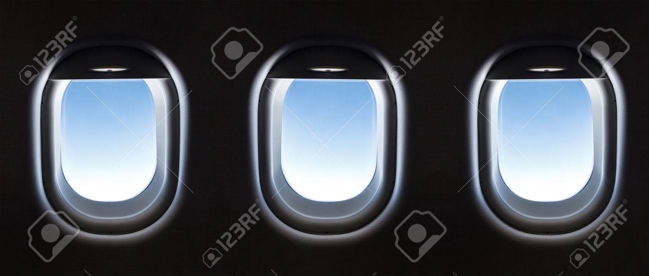 airplane window and Fantastic soft white clouds against blue sky. - 41966046 airplane window and Fantastic soft white clouds against blue sky. - 41966046