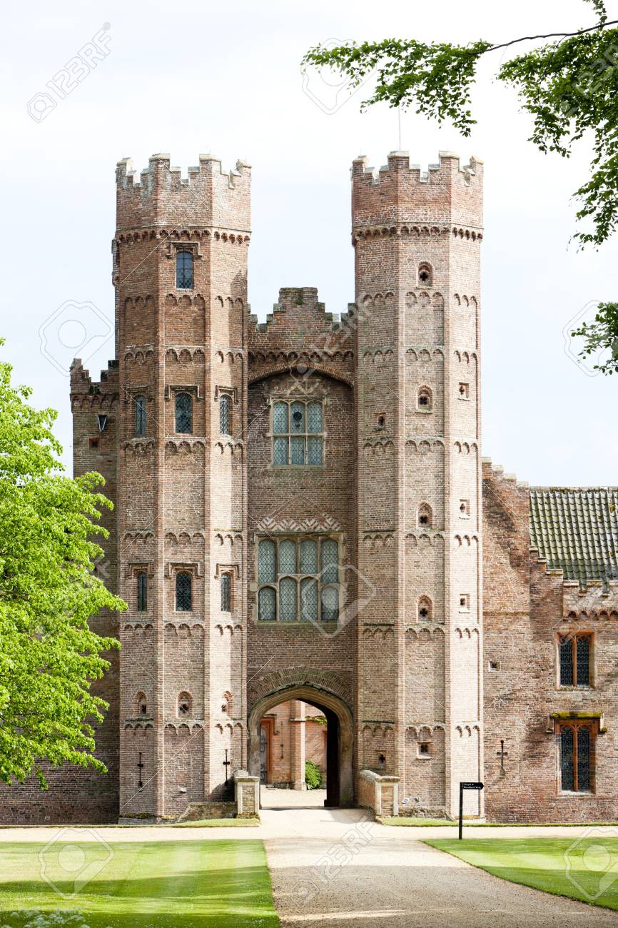 Oxburgh Hall Oxborough Norfolk County East Anglia England Stock Photo Picture And Royalty Free Image Image