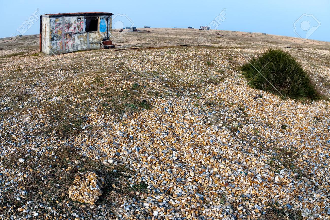 old shacks and boats on dungeness beach stock photo picture and
