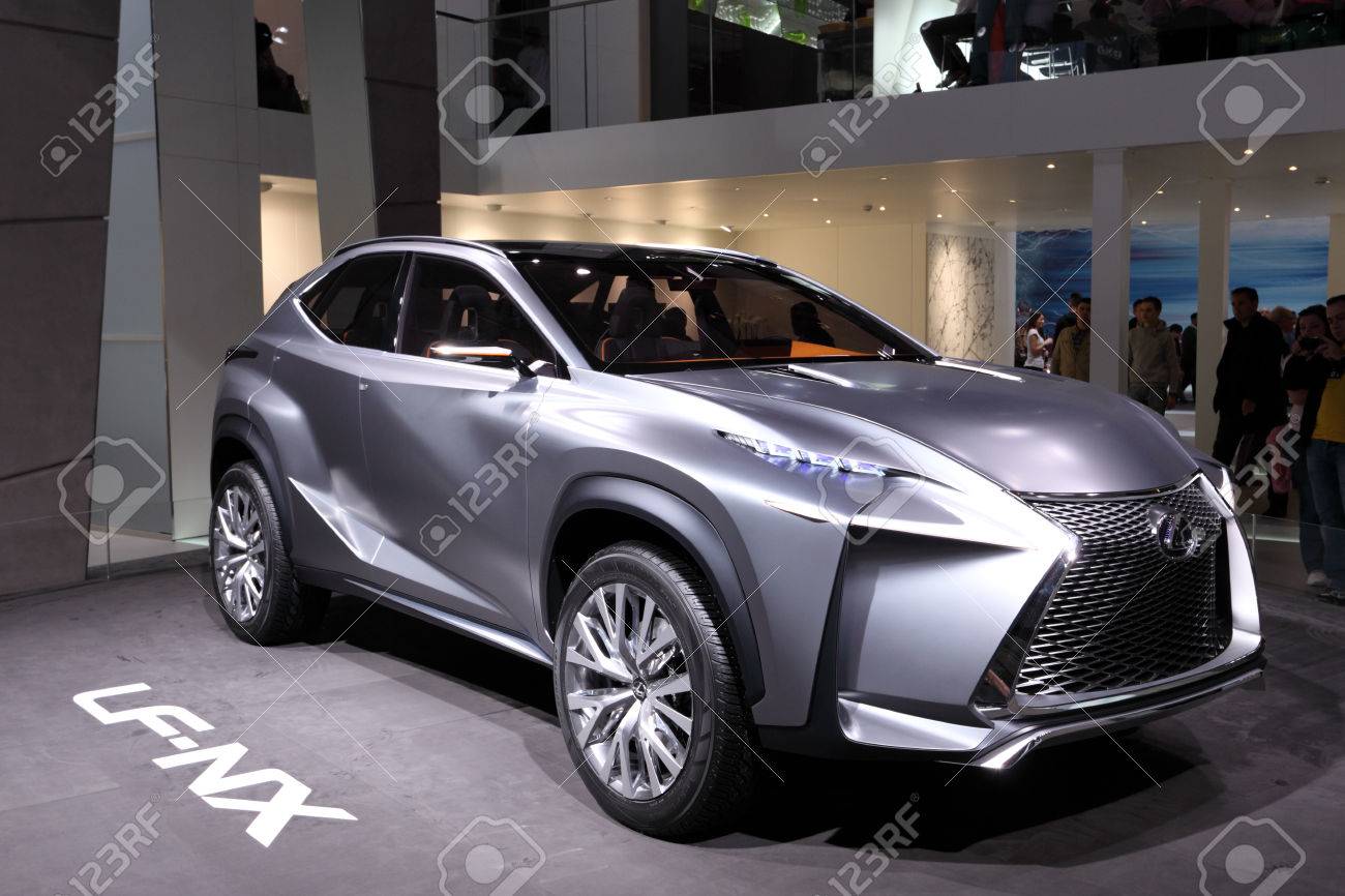 International Motor Show In Frankfurt, Germany. Lexus LF-NX Concept ... International Motor Show In Frankfurt, Germany. Lexus LF-NX Concept ...