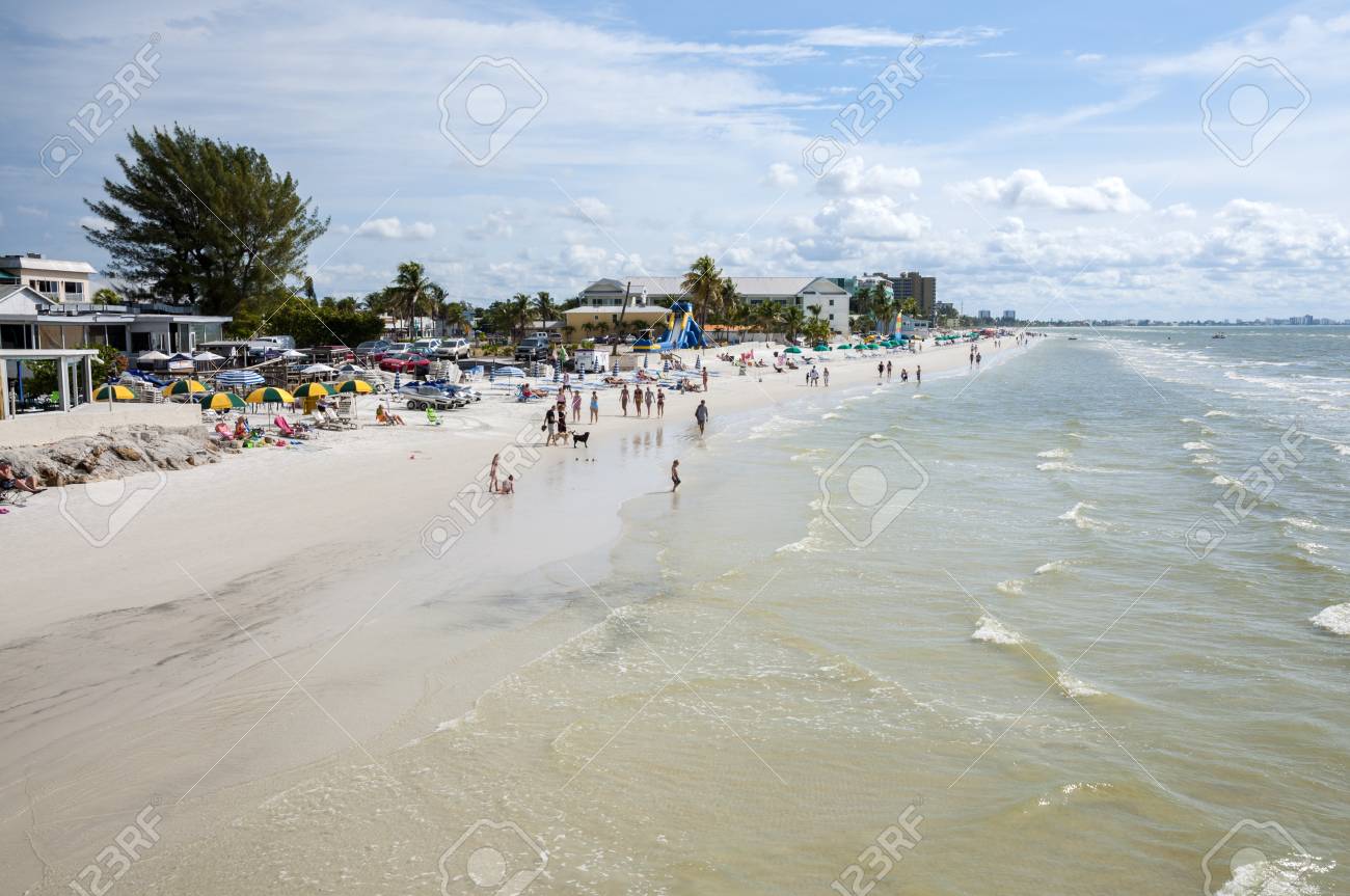 Gulf Of Mexico Beach In Naples Florida