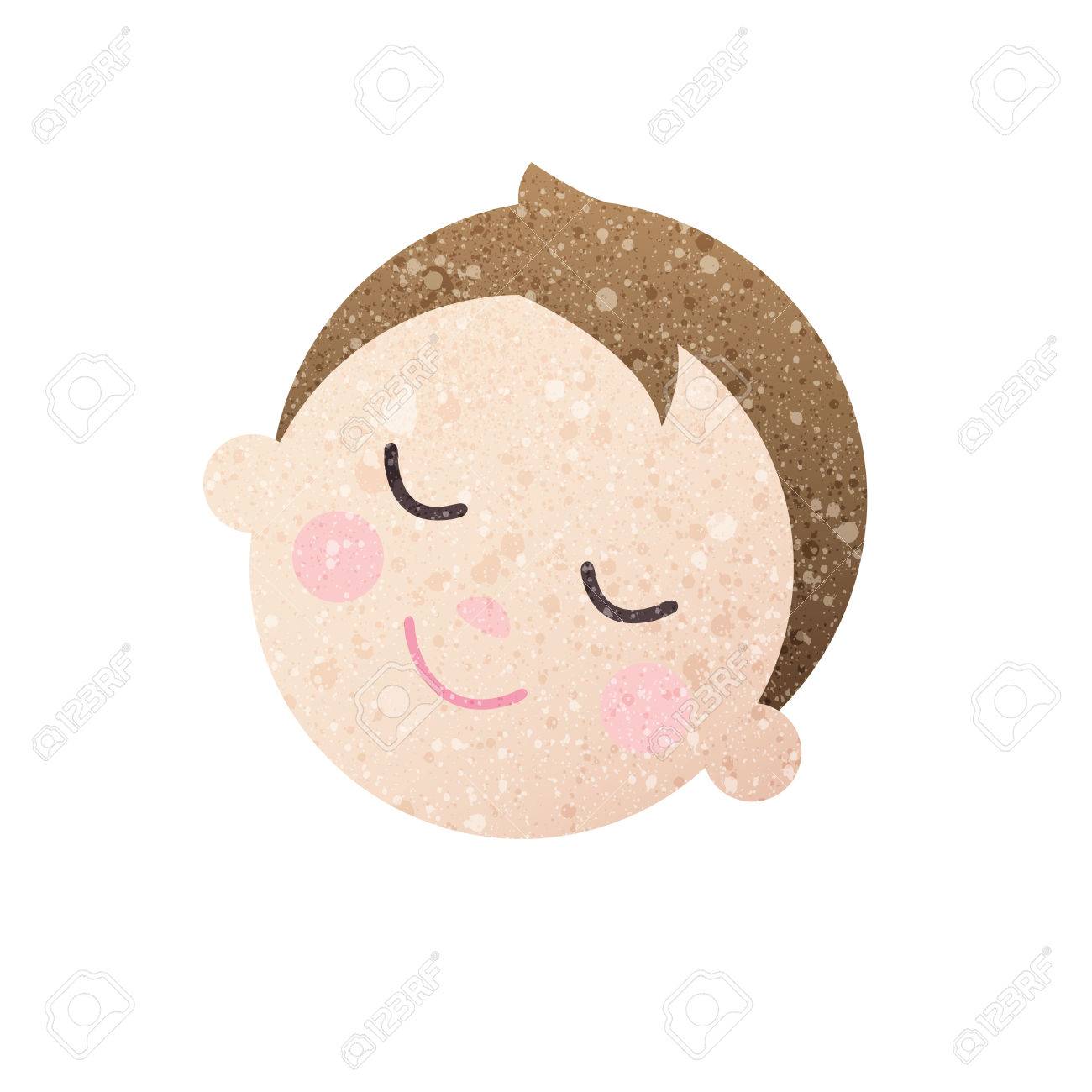眠い 少年はリラックス美しい質感と顔です のイラスト素材 ベクタ 眠い 少年はリラックス美しい質感と顔です のイラスト素材 ベクタ