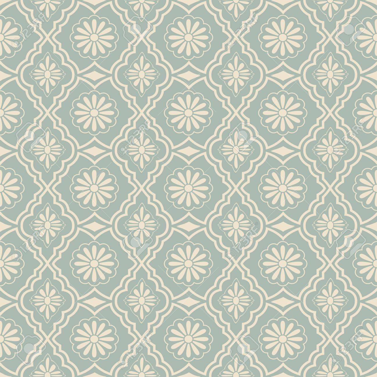 エレガントなアンティーク背景 131 Flower ジオメトリ のイラスト素材 ベクタ Image