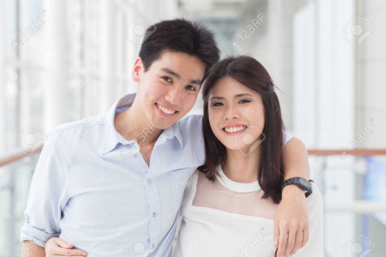 Asian couple