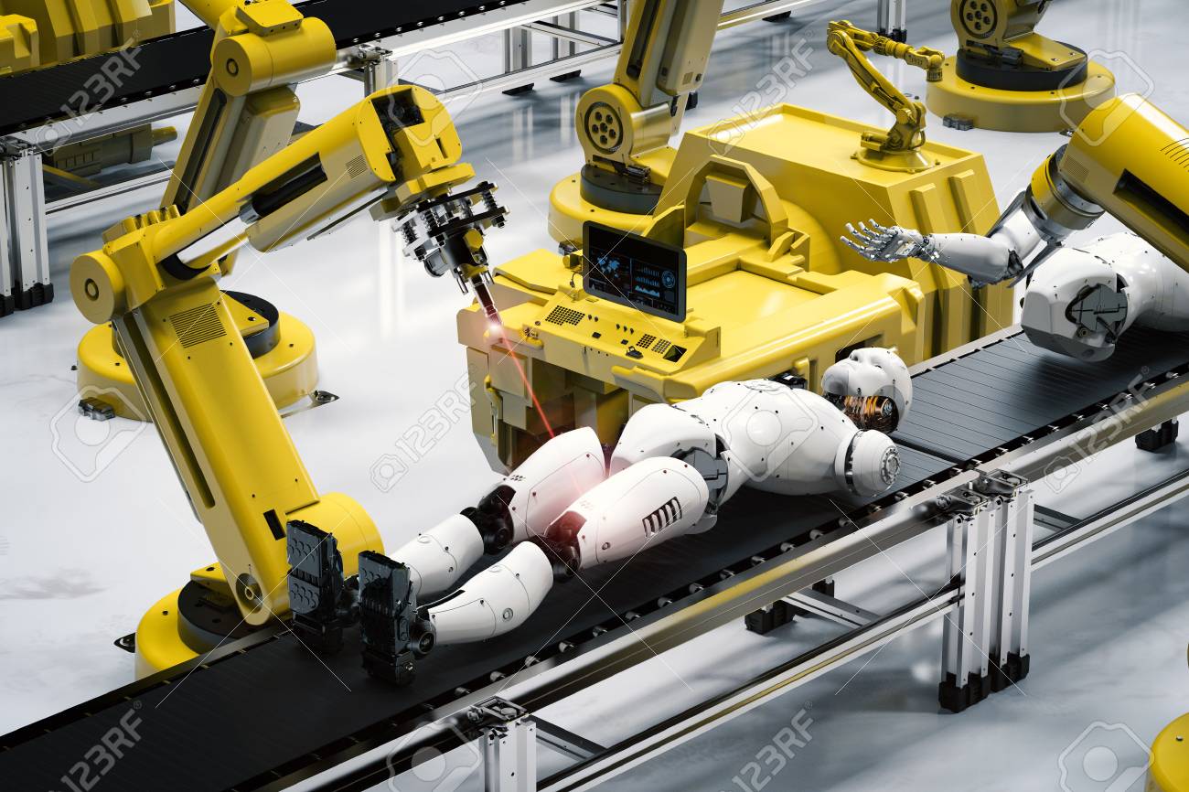 robotic assembly line