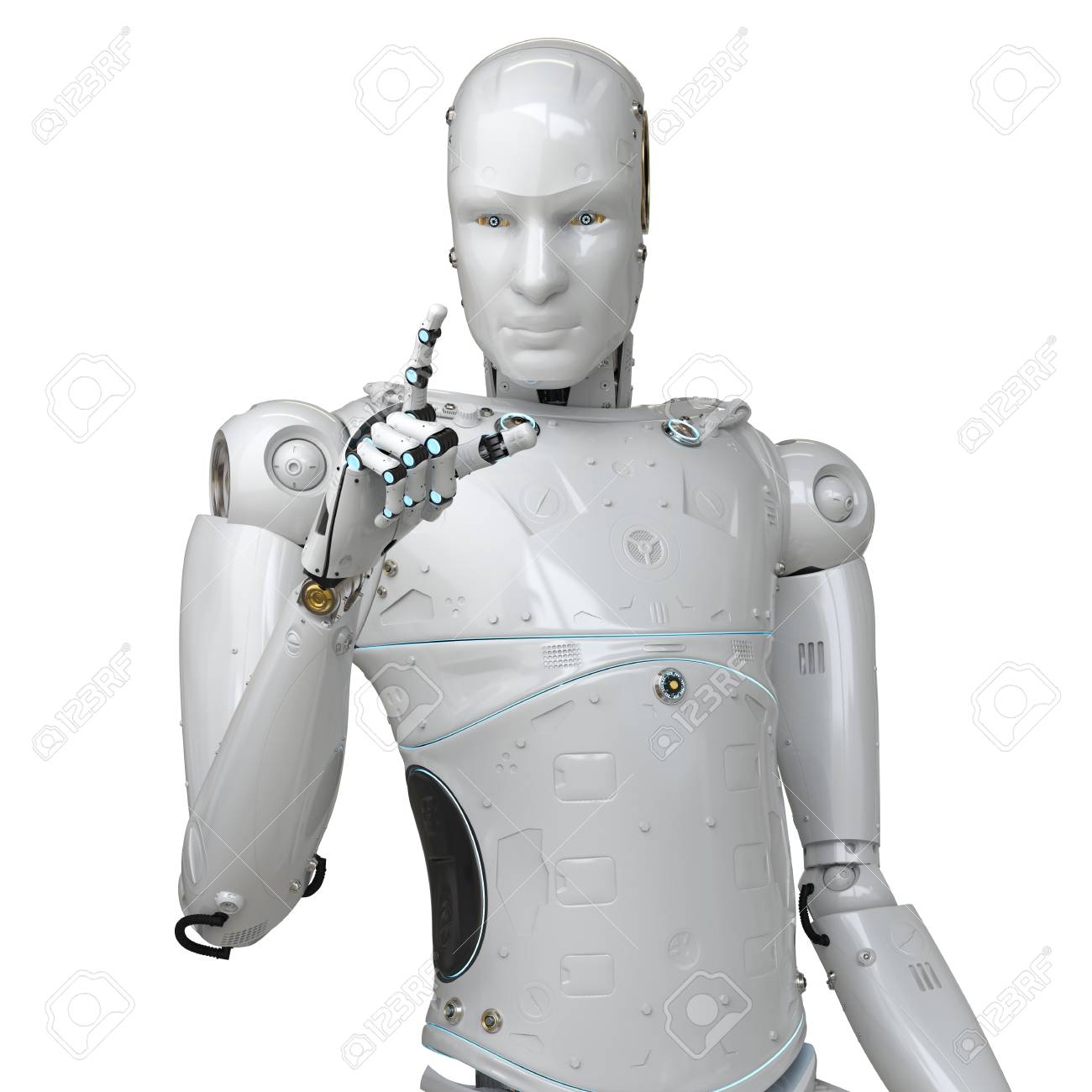 male humanoid robot