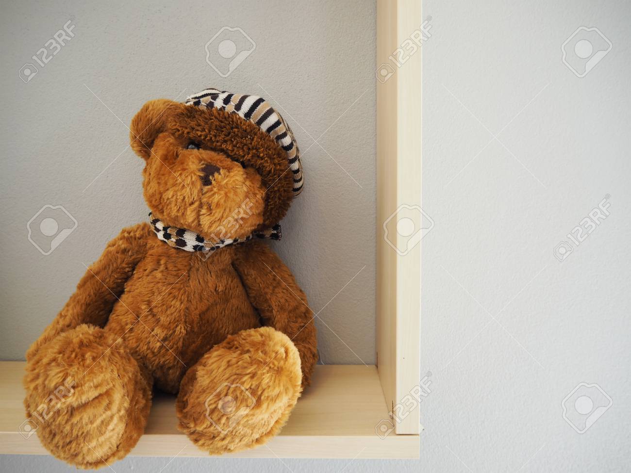 teddy bear shelf