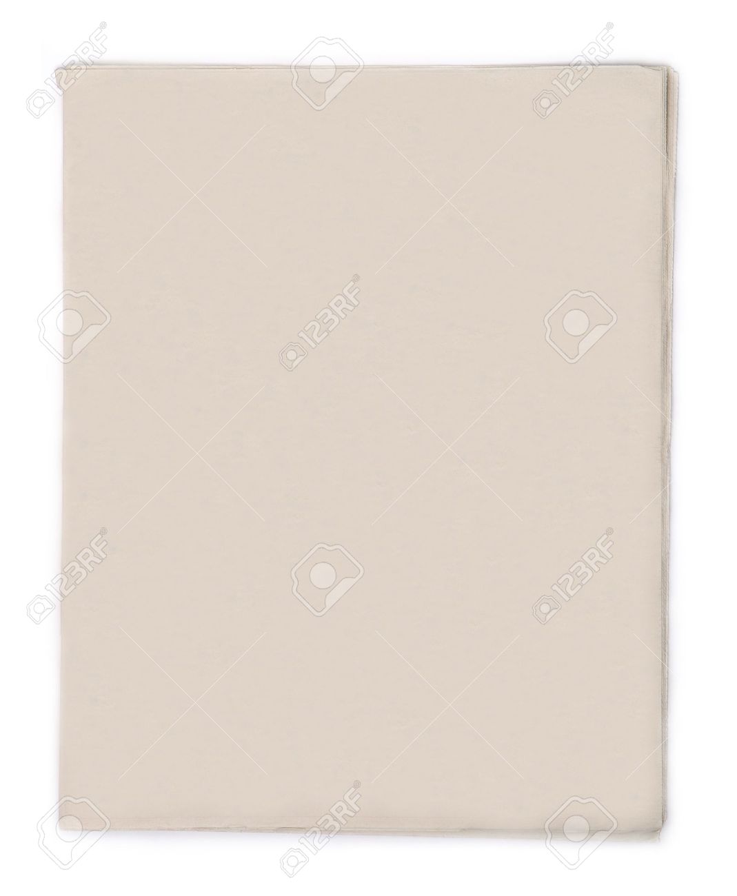 blank newspaper stock photo