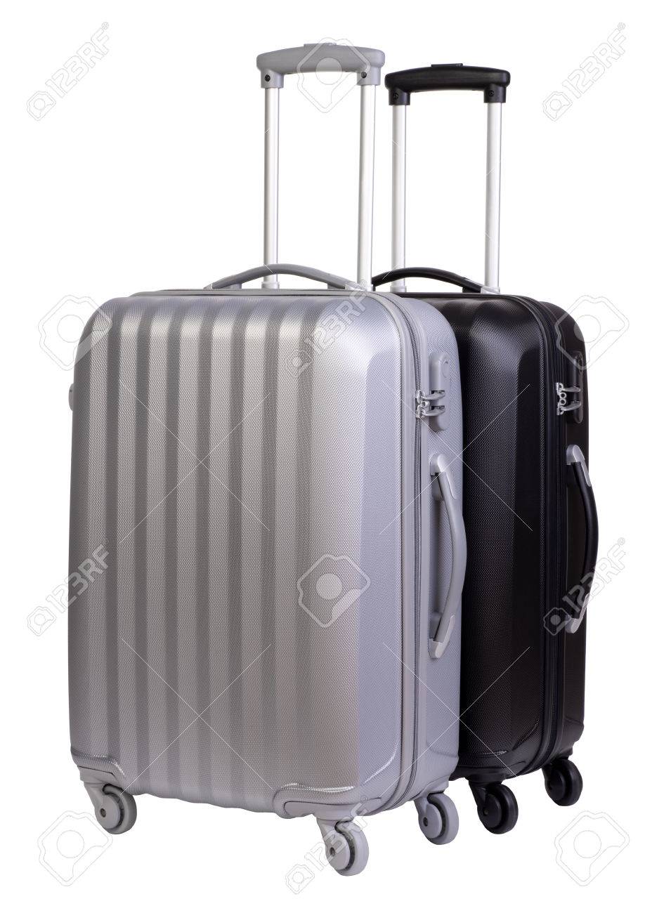 Modern Suitcases Isolated On White Background Stock Photo Picture - Modern Suitcases Isolated On White Background Stock Photo modern suitcases isolated on white background stock photo picture - modern suitcases isolated on white background stock photo