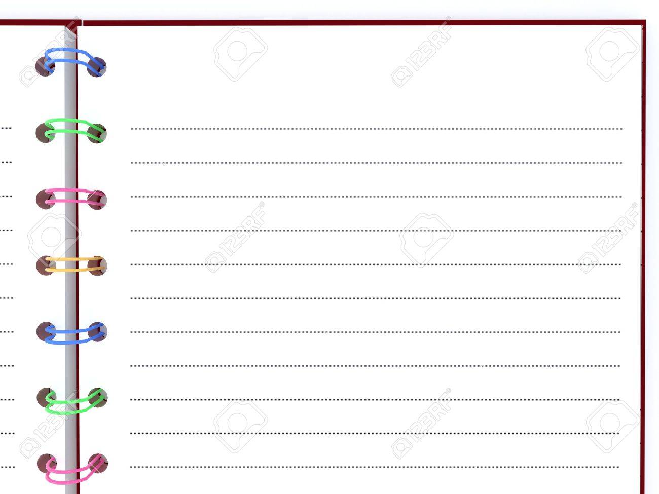 紙の日記の背景 の写真素材 画像素材 Image