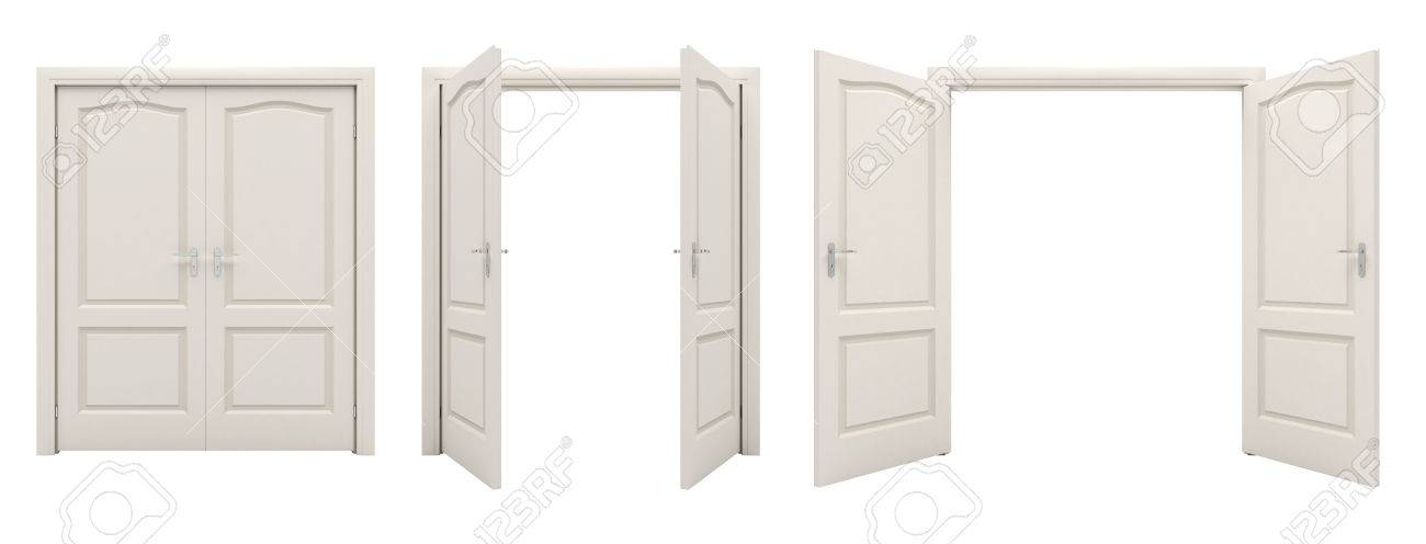 White Double Door White Double Door