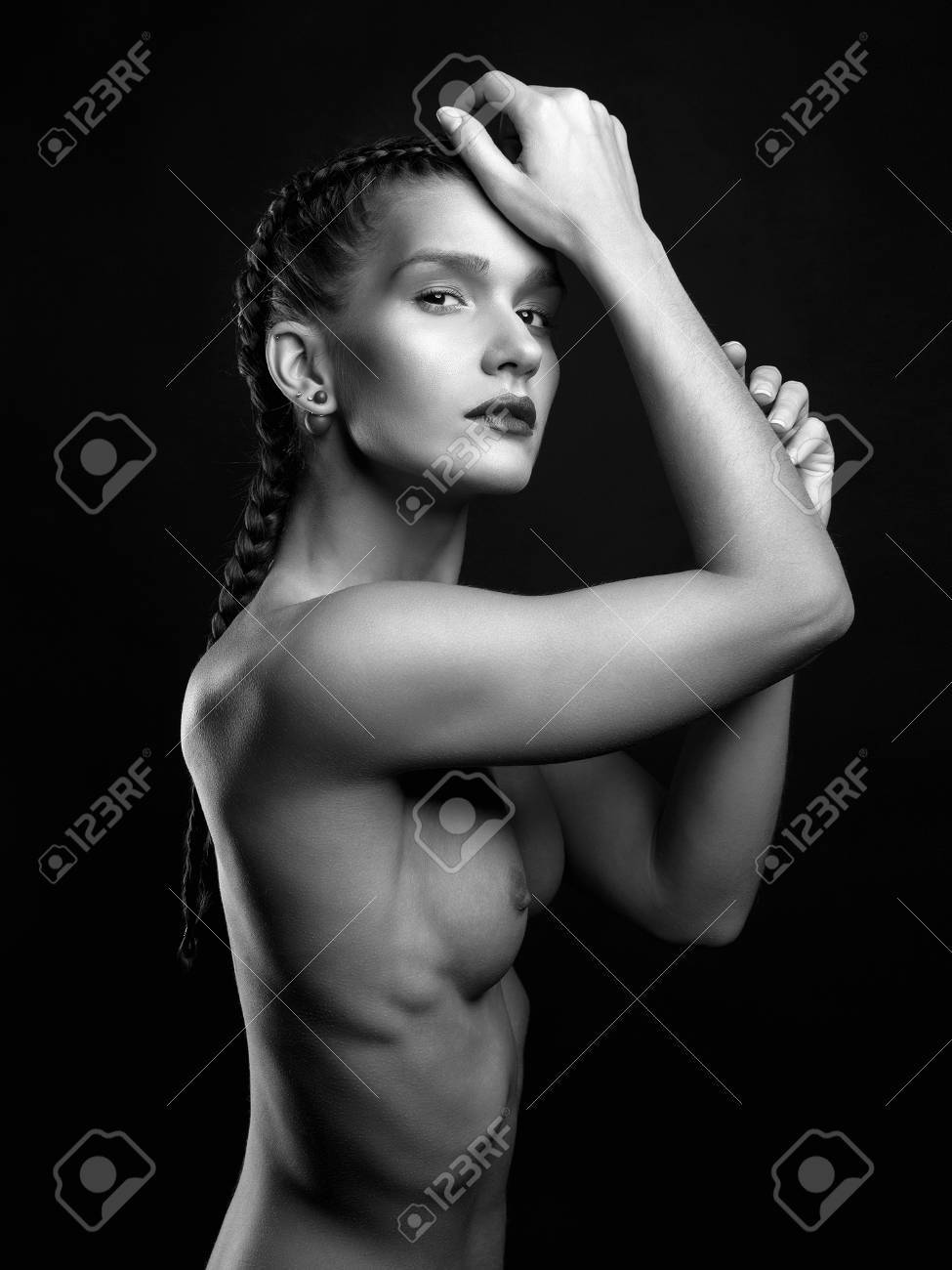 Sexy Mädchen necked